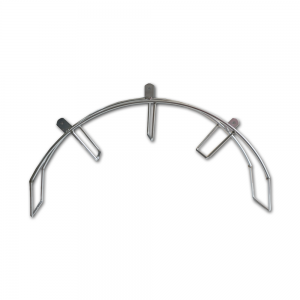 Suporte Mangueira Inox Grande